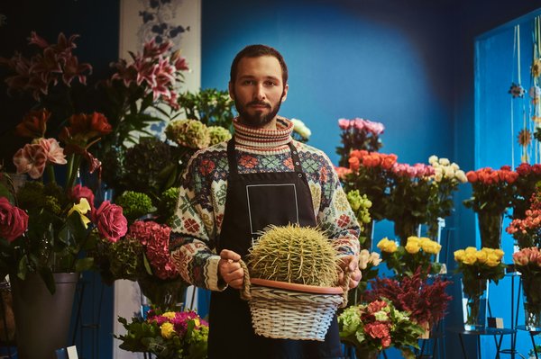 Découvrez le "bar à fleurs séchées" du fleuriste nantes